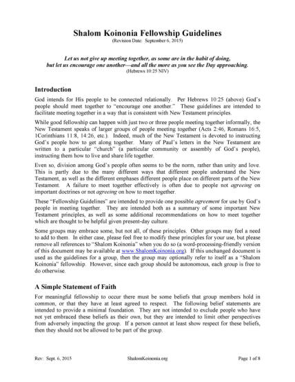 Image of Fellowship Guidelines
